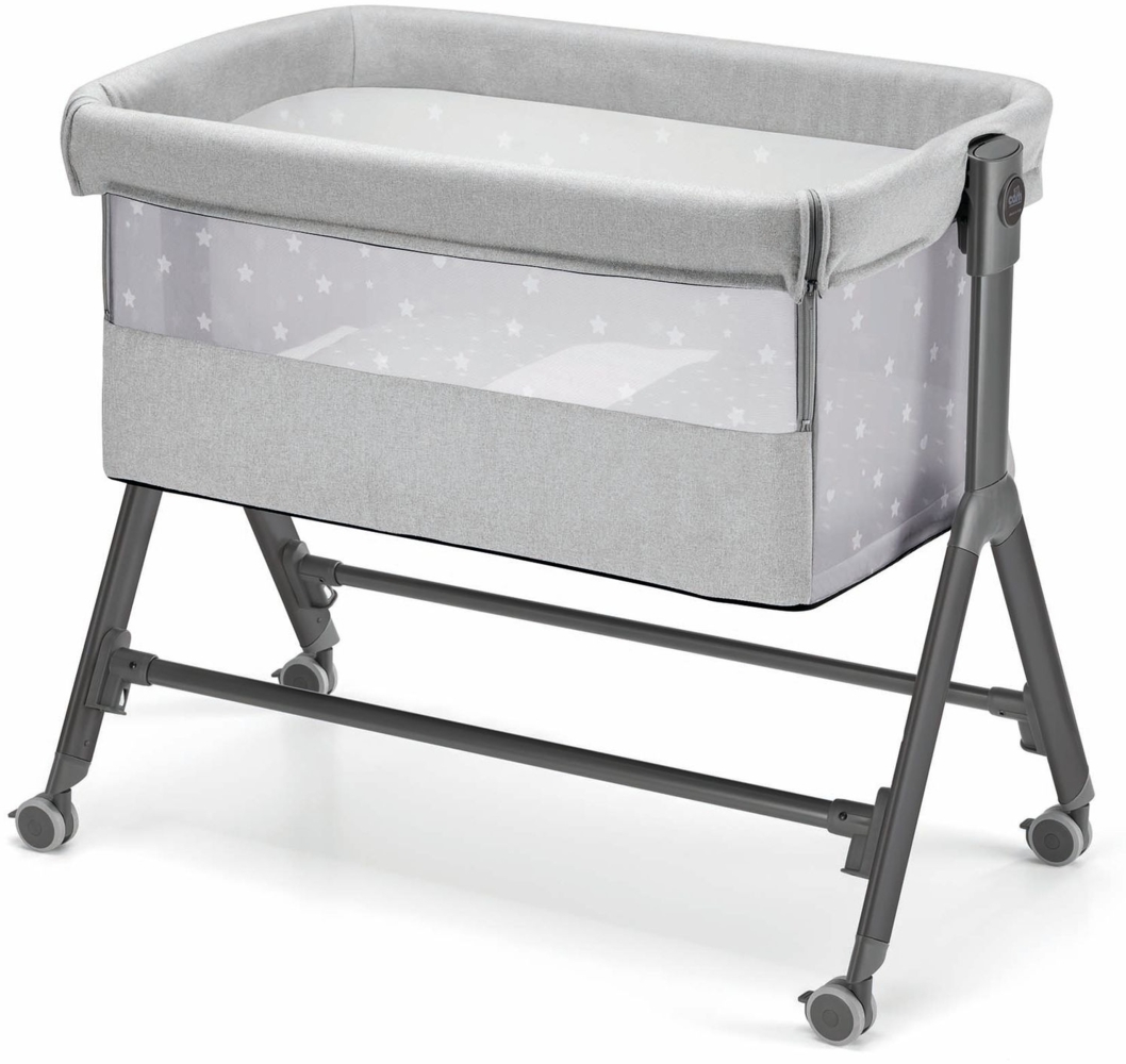 CAM Baby Beistellbett Sempreconte | für 0-9 kg | Grau | 8 Höhen Bild 1