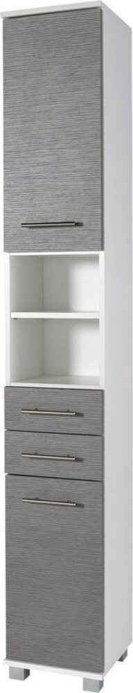 Schildmeyer Hochschrank Palermo, Made in Germany Breite 30 cm, verstellbare Einlegeböden, 2 Schubkästen & 2 Türen Bild 1