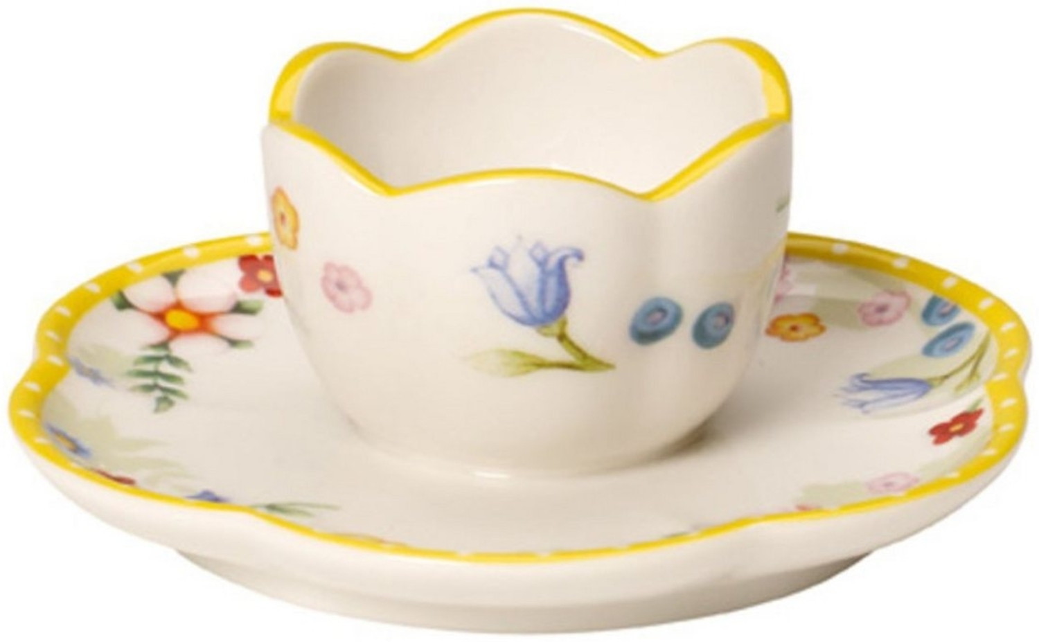 Villeroy & Boch Spring Awakening Eierbecher mit Unterteller Bild 1