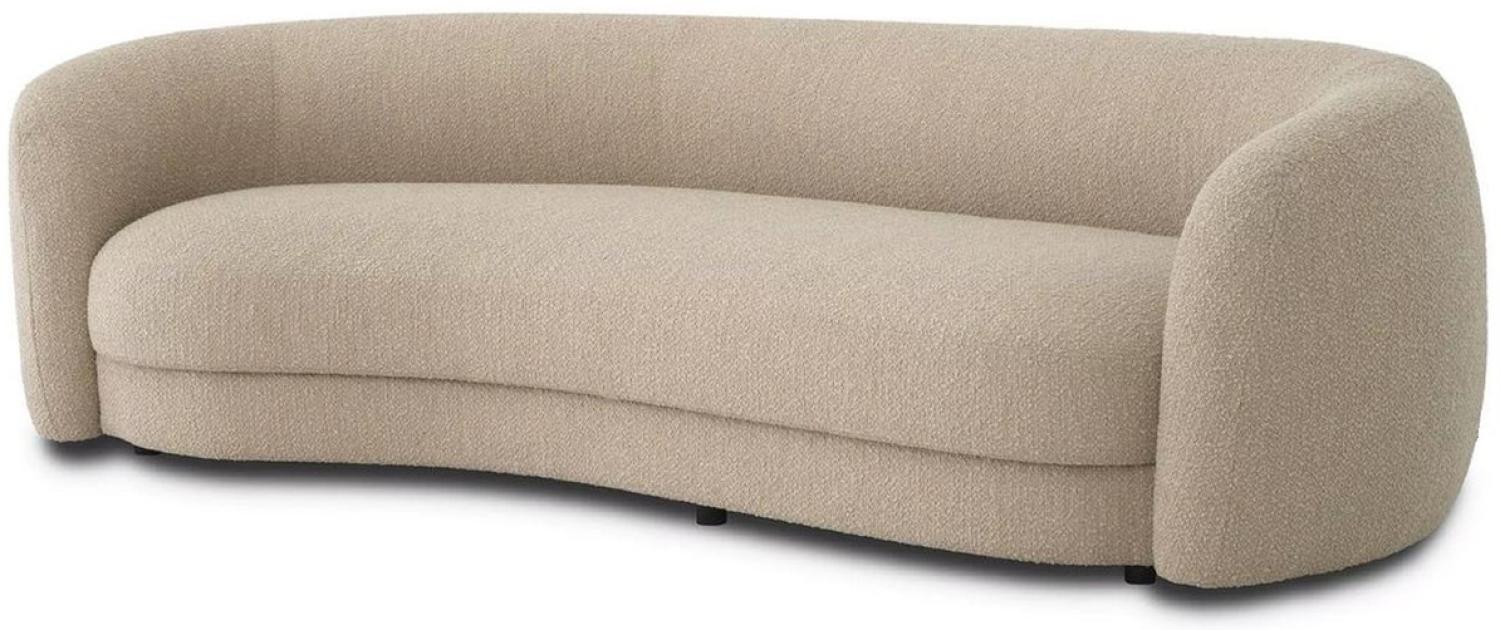 EICHHOLTZ Sofa Blaine Bouclé Sand Bild 1