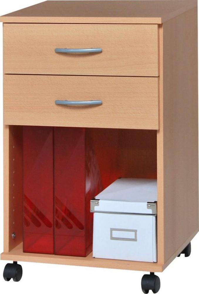 Rollcontainer Bürocontainer Schubcontainer Nachtschrank buche - buche Bild 1