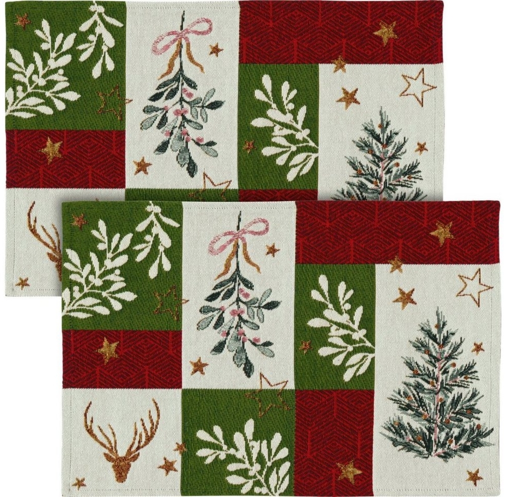 sander table + home Platzset Tischset "Cheryl" 2er-Pack, Gobelin Motiv Bild 1