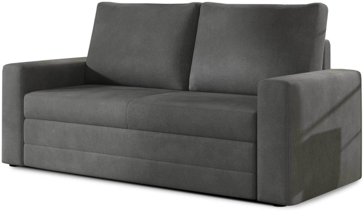 Wave, Sofa, Couch, Dunkelgrau Bild 1