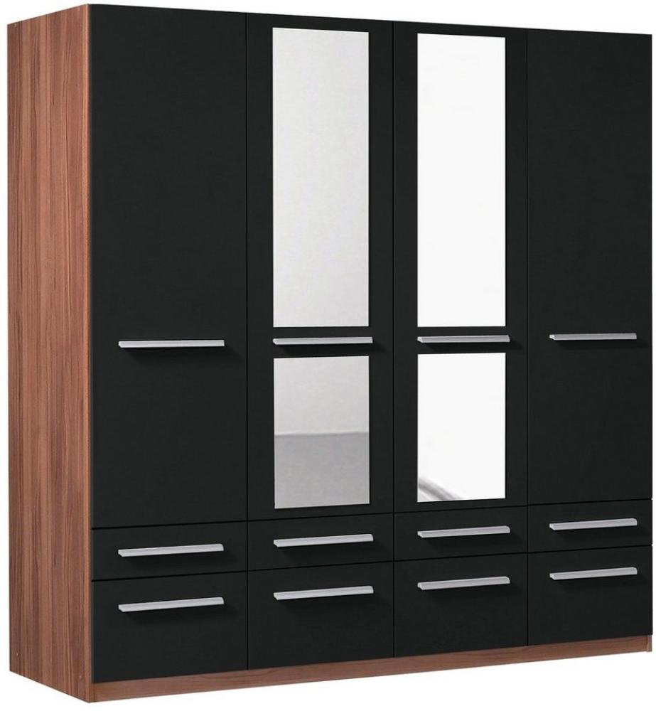 priess Kleiderschrank Schrank Garderobe Wäscheschrank Barcelona in 5 Breiten viel Stauraum, geräumige Schubkästen, mit Spiegel, MADE IN GERMANY Bild 1