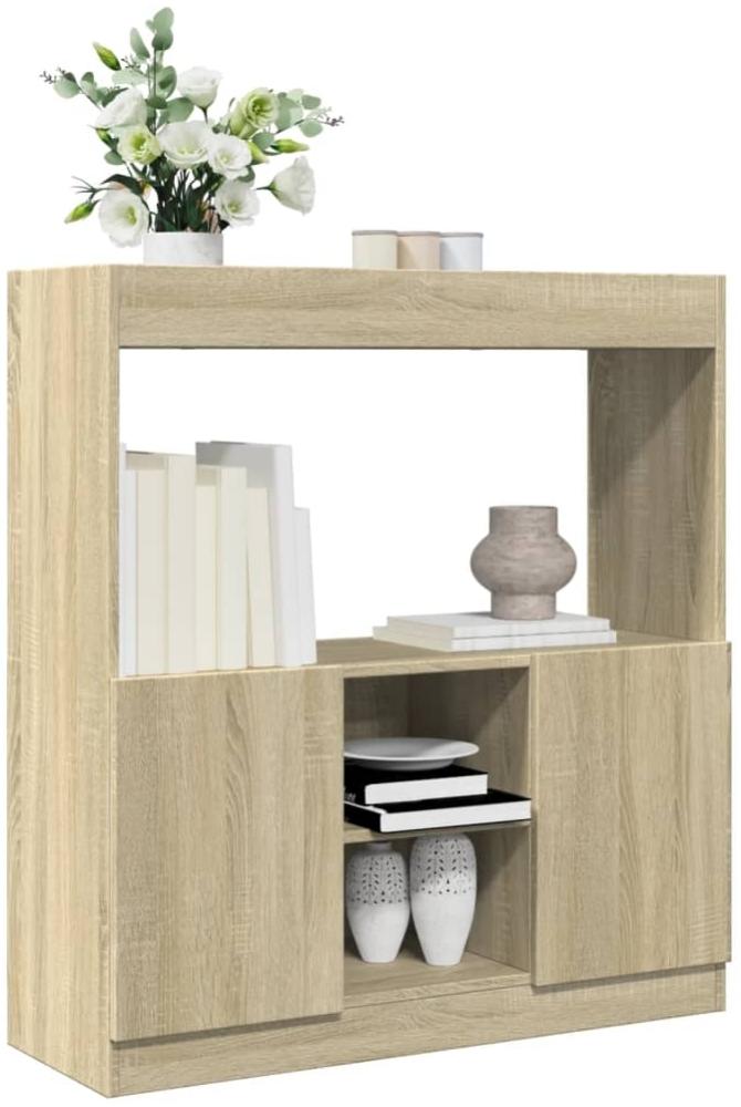 vidaXL Highboard Sonoma-Eiche 92x33x100 cm Holzwerkstoff 855126 Bild 1