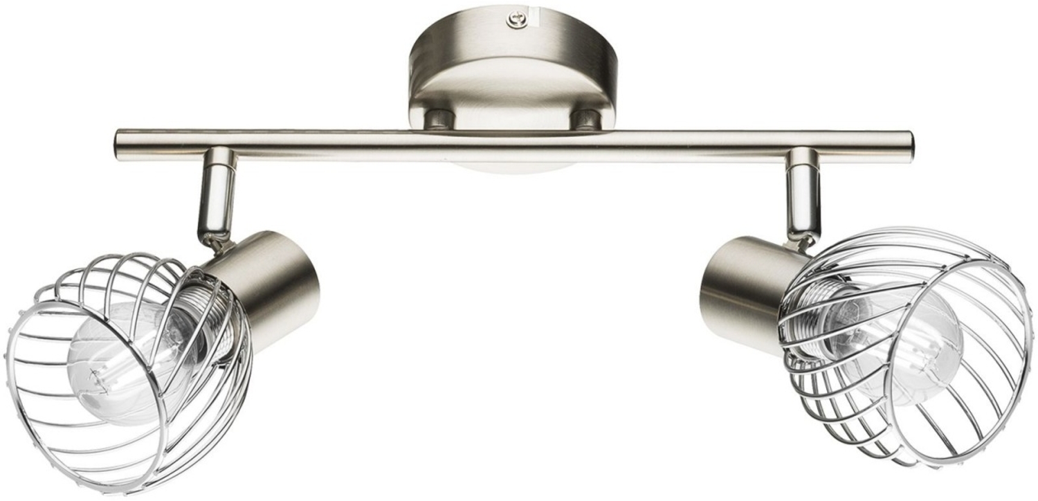 Deckenleuchte Wohnzimmer Flur Deckenlampe Deckenstrahler 2 Flammig 54809-2 Bild 1