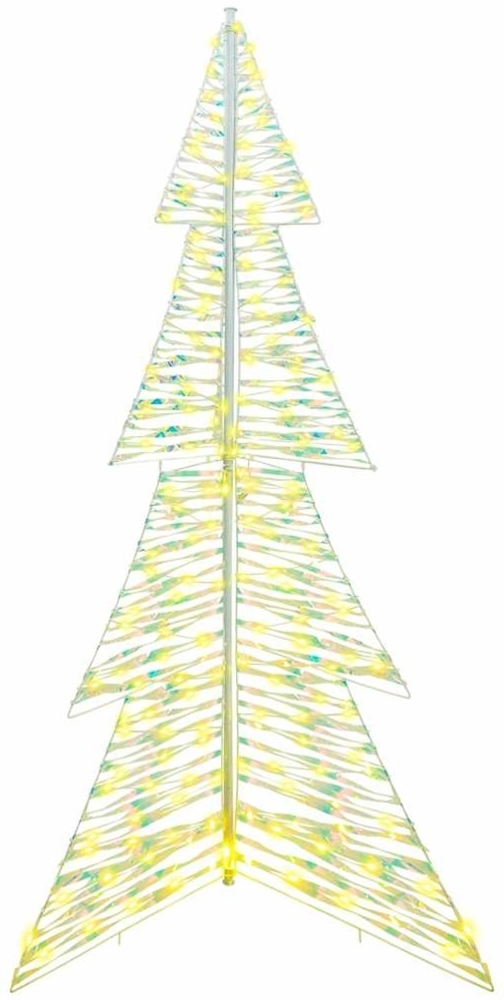 vidaXL Weihnachtsbaum mit 240 LEDs Warmes Weiß 180 cm Haustier 42019216 Bild 1