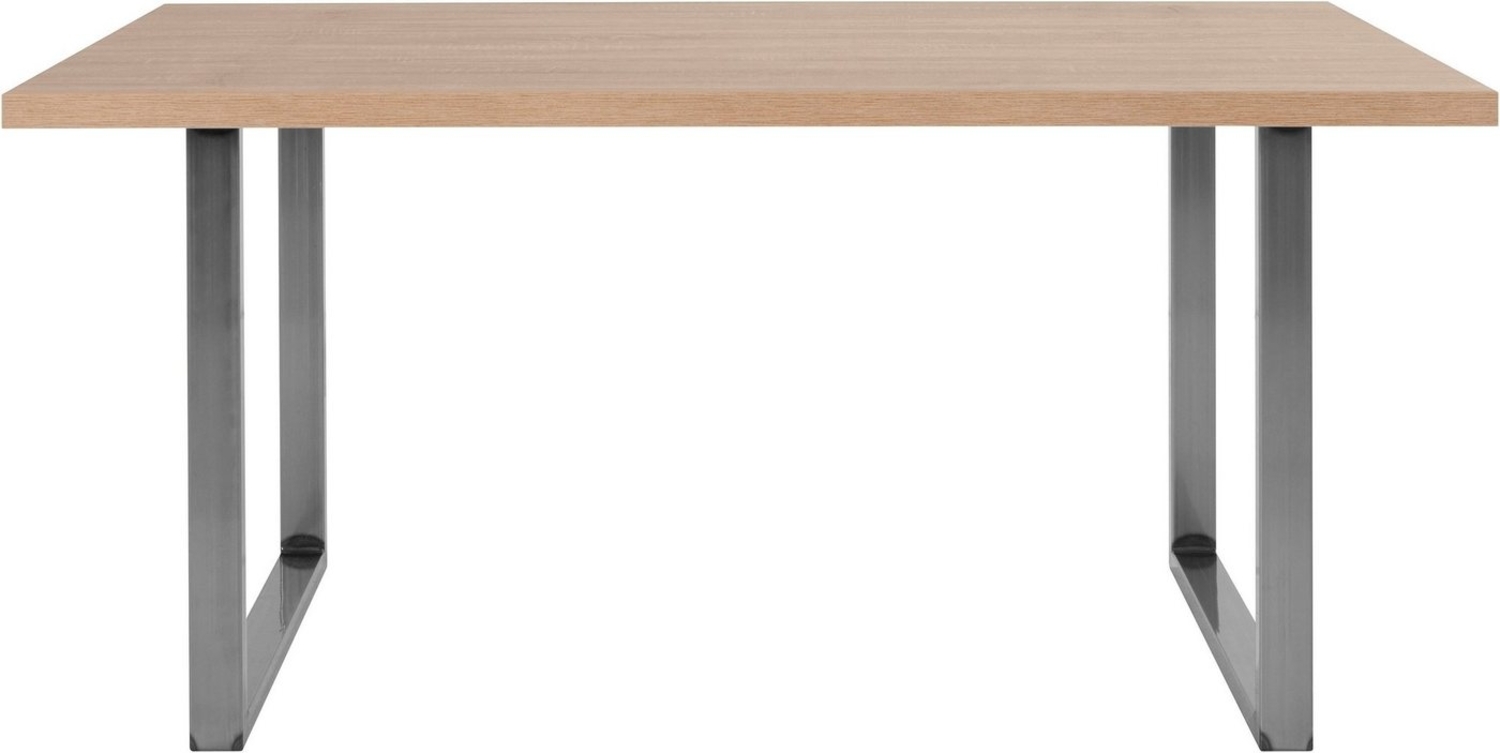 FORTE Tables Esstisch, Holzwerkstoff, Beige, 140 x 74,7 x 90 cm Bild 1