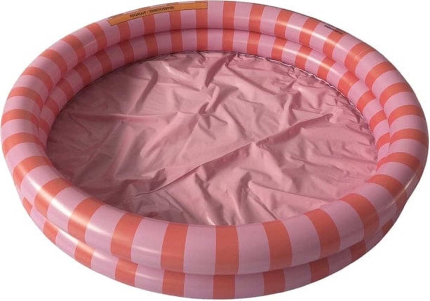 Swim Essentials Pool Swim Essentials Swimming Pool 100 cm Pink Rot Gestreift 100 x 20 cm Bild 1