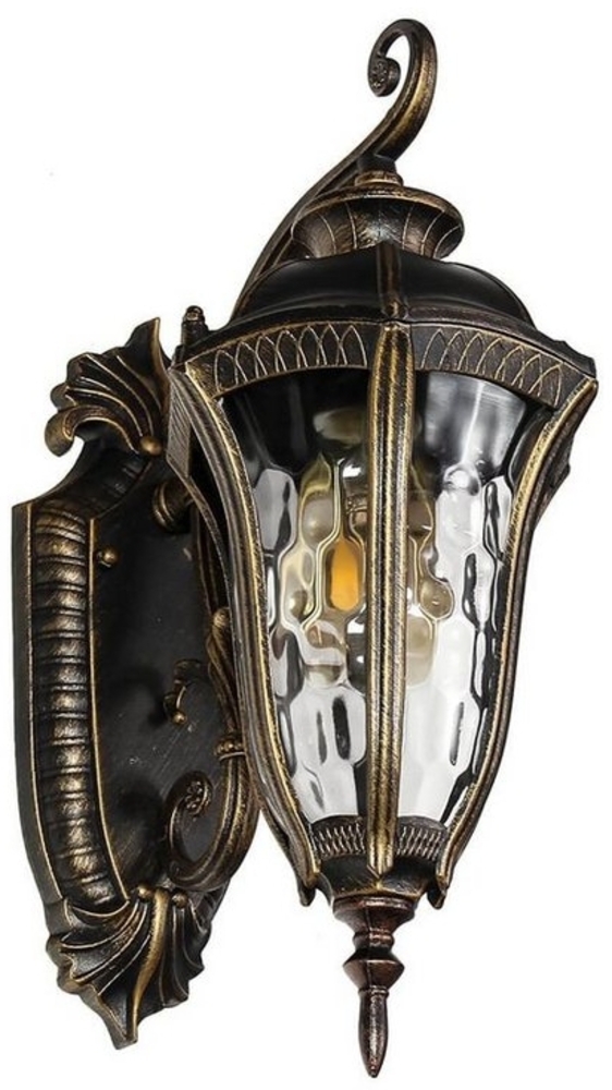 Licht-Erlebnisse Außen-Wandleuchte FLORENZ, ohne Leuchtmittel, Außen Wandlampe Rustikal IP44 Laterne Garten Haus Bild 1