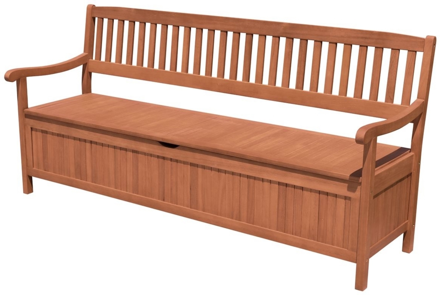 Gartenbank mit Stauraum | 4-Sitzer | Praktische Truhe integriert Bild 1