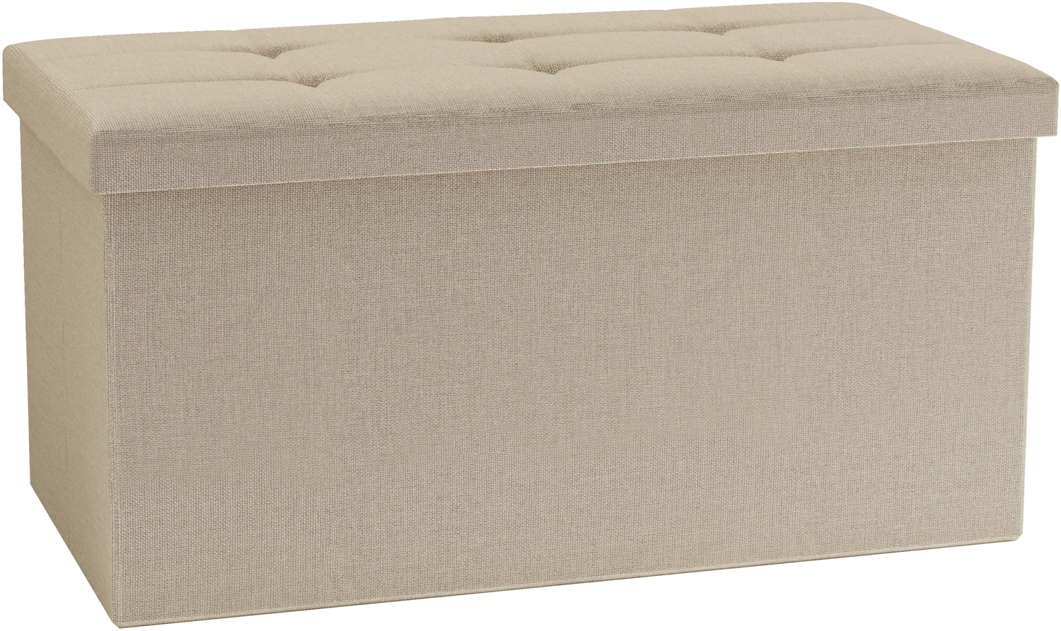 VCM Sitzbank Boxas 921044 Creme H. 38 x B. 76 x T. 38 cm Bild 1