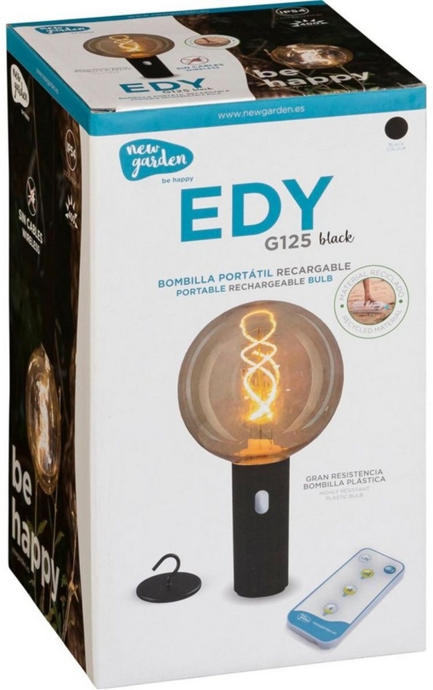 New Garden EDY BULB G125 BATTERY schwarz Bild 1