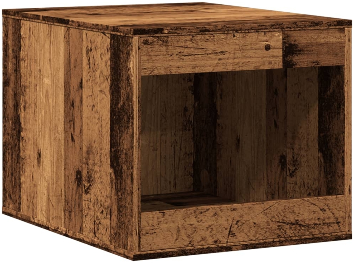 vidaXL Katzenklo Altholz-Optik 47x59x42 cm Holzwerkstoff 857767 Bild 1