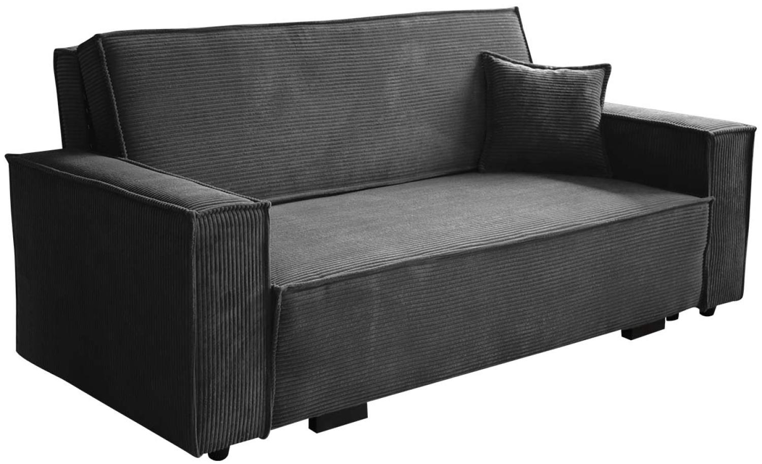 Schlafsofa 'Viva Star IV' dunkelgrau Bild 1