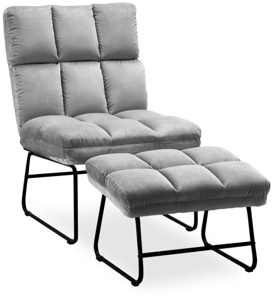 MCombo TV-Sessel MCombo Sessel mit Hocker 0014 / 0016 (Relaxsessel mit Hocker0014/16), mit Relaxfunktion Bild 1