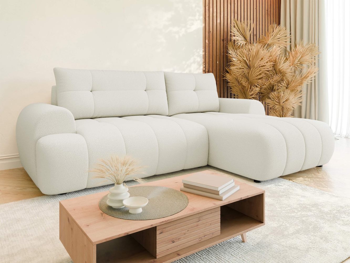 Ecksofa Fliog (Farbe: Velo 621, Seite: Rechts) Bild 1