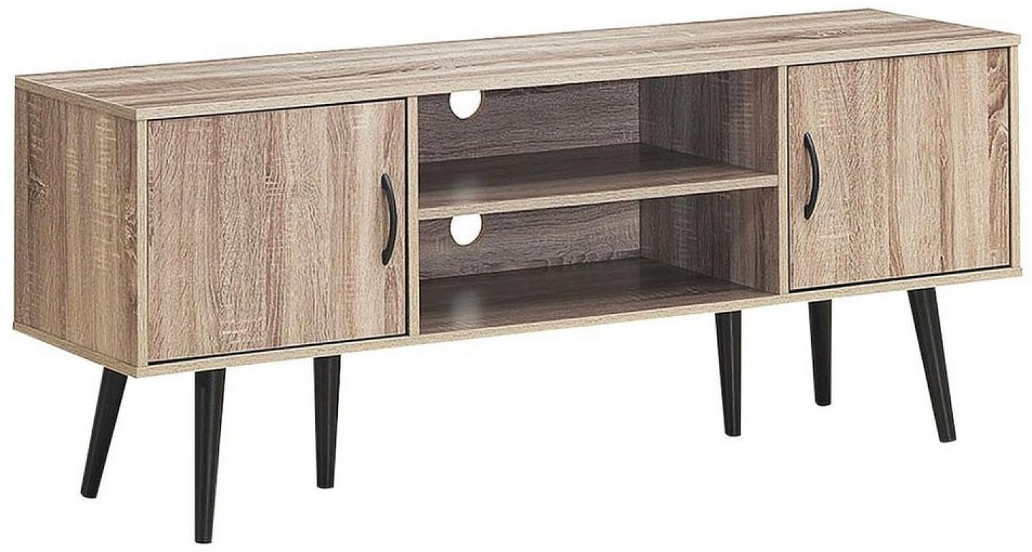 KOMFOTTEU Lowboard TV-Schrank, für TV bis 60 Zoll Bild 1