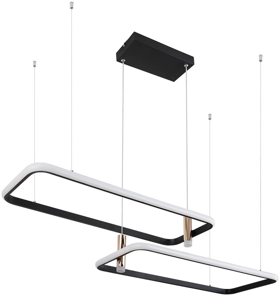 LED Hängeleuchte, dimmbar, Fernbedienung, CCT, L 101,5 cm Bild 1