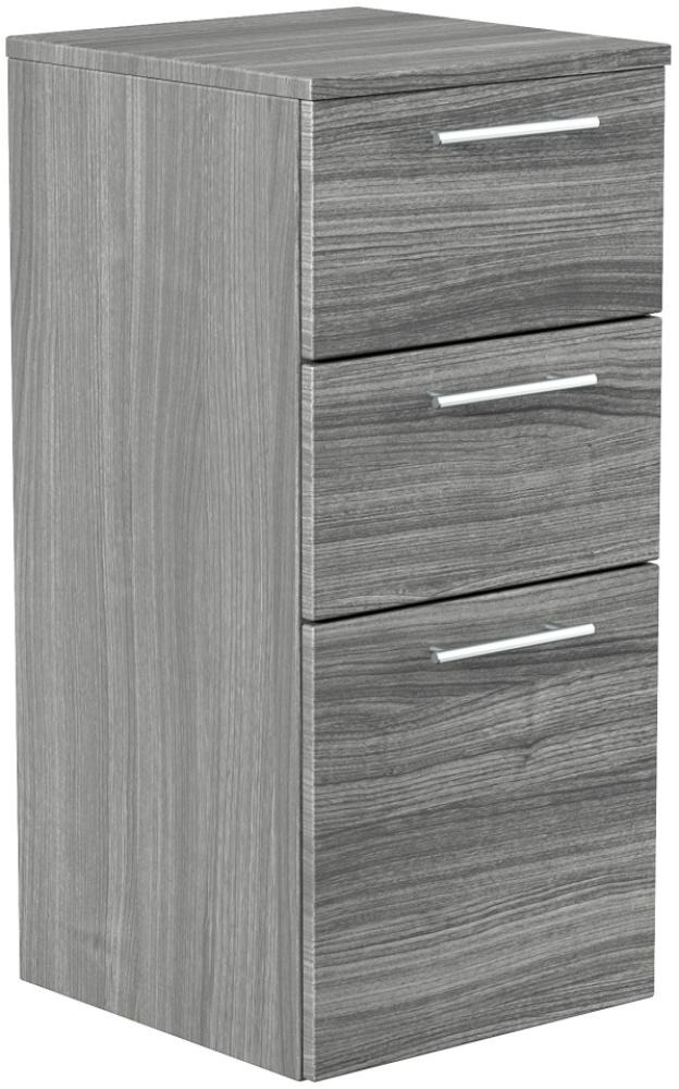 Midischrank 75cm Silbereiche : Silbereiche Bild 1