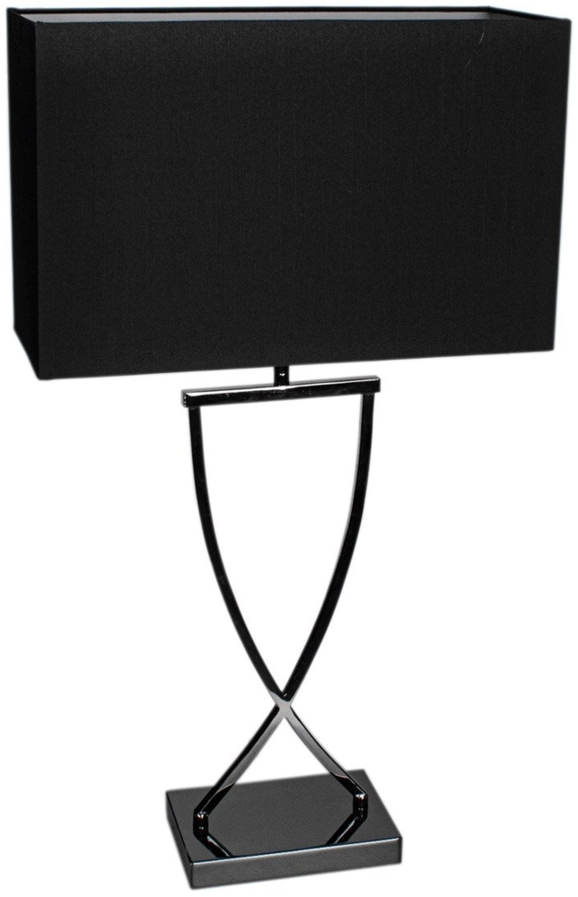 By Rydéns 2820440-6513 Tischleuchte Omega H69cm E27 schwarzchrom Bild 1