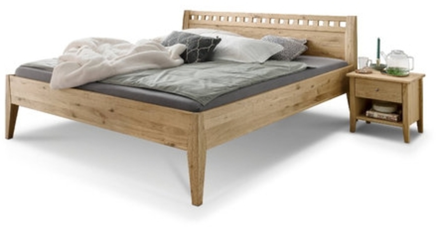 Forestales Massivholzbett Modesto Kernbuche 90x200 cm Bild 1