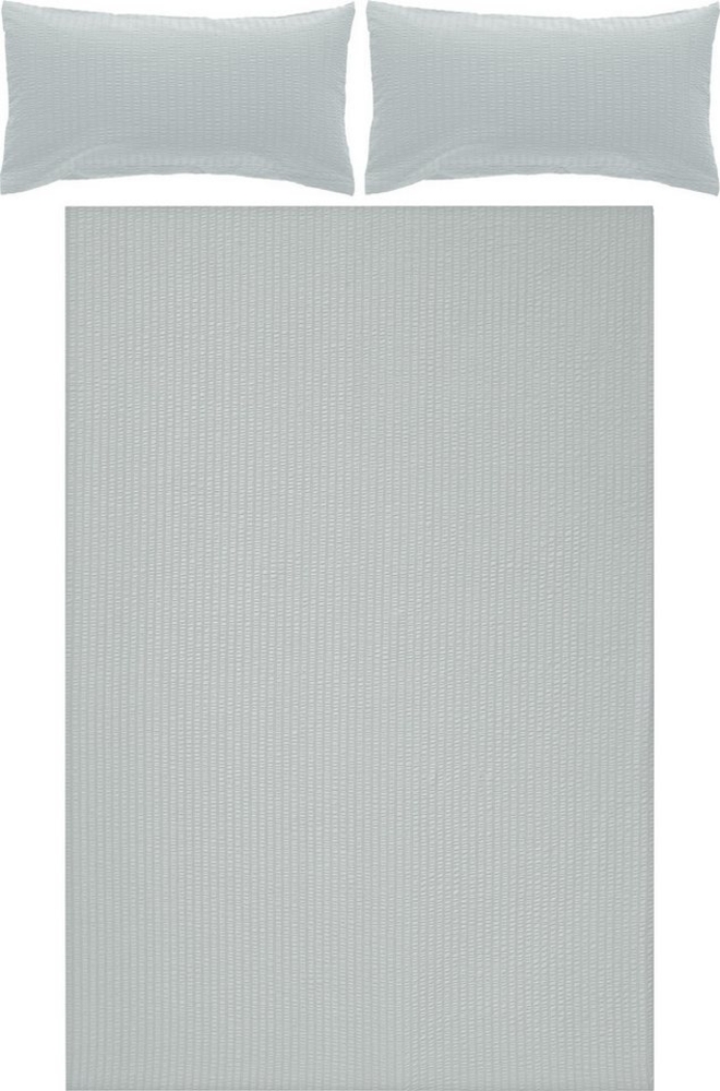 Erwin Müller Bettwäsche Bettwäsche "Rosenheim", Seersucker, Uni Bild 1
