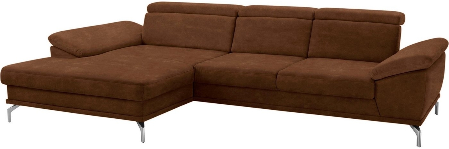 sit&more Ecksofa Scorpio L-Form, inklusive Sitztiefenverstellung, wahlweise mit Kopfverstellung Bild 1