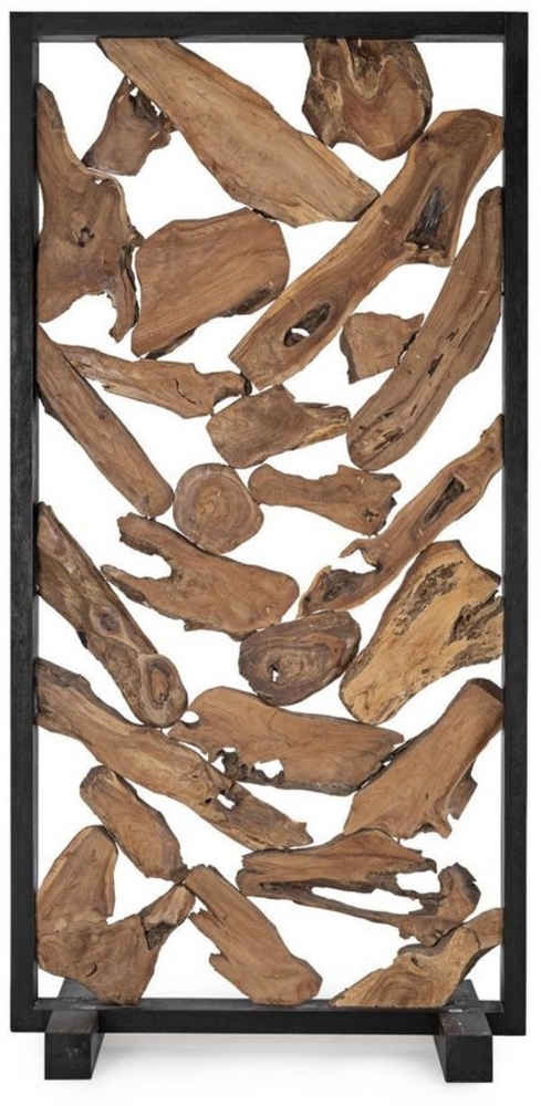 Bizzotto Paravent Grenada aus Teakholz Bild 1