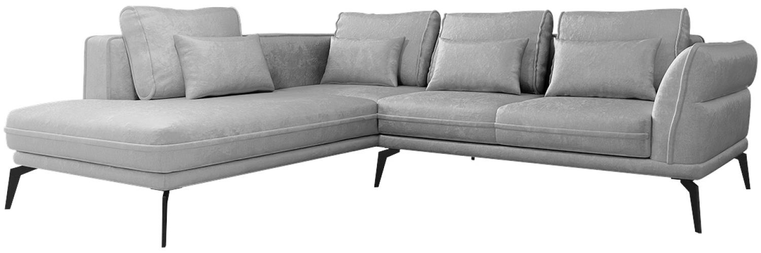 Ecksofa Bakira (Farbe: Monolith 84, Seite: Links OT-2R) Bild 1