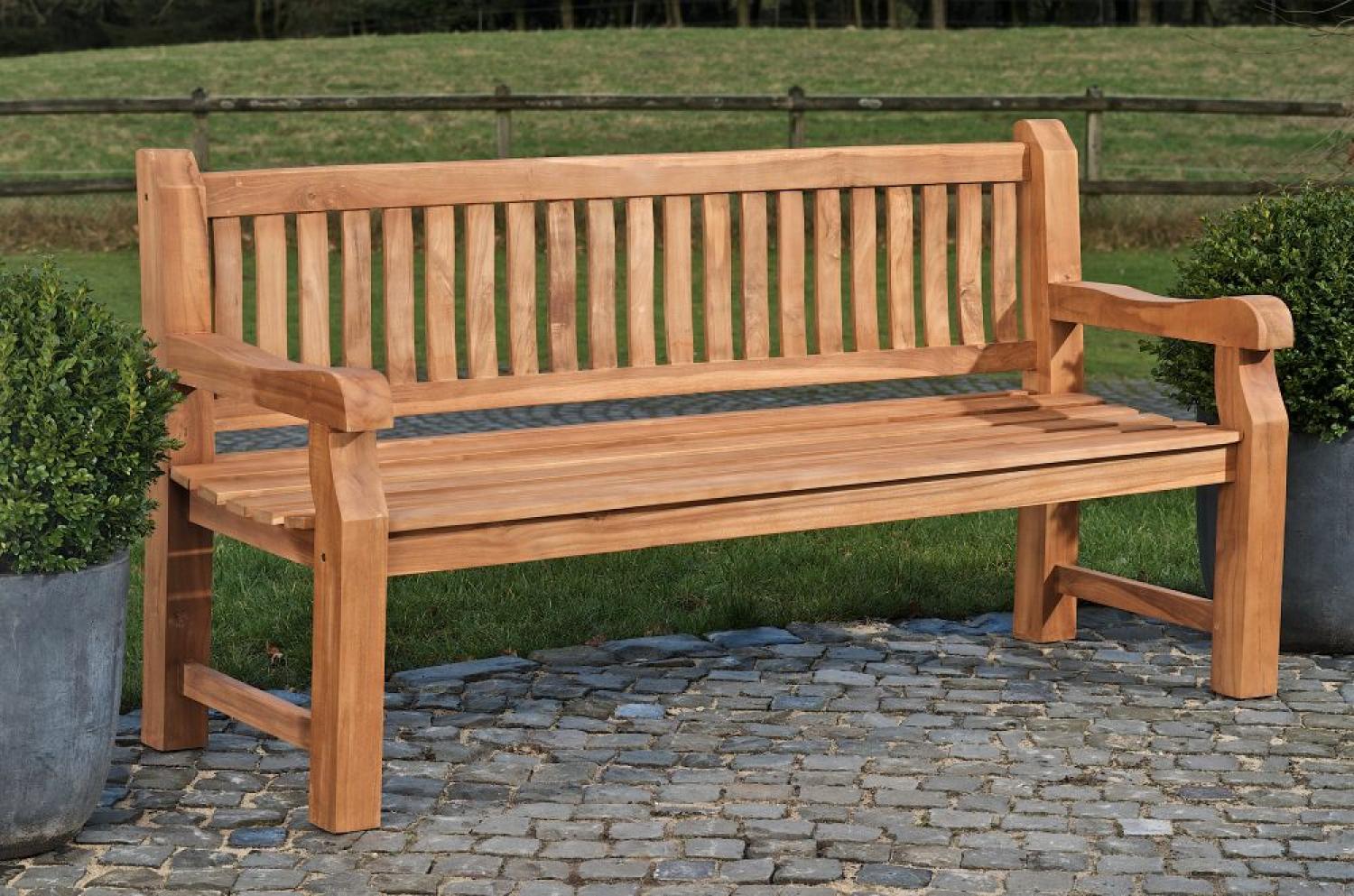 Teakbank Jackson 180 cm Bild 1