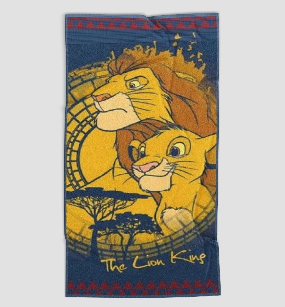 Lion King Strandtuch – 70x140 cm, 100% Polyester für den perfekten Strandtag Bild 1