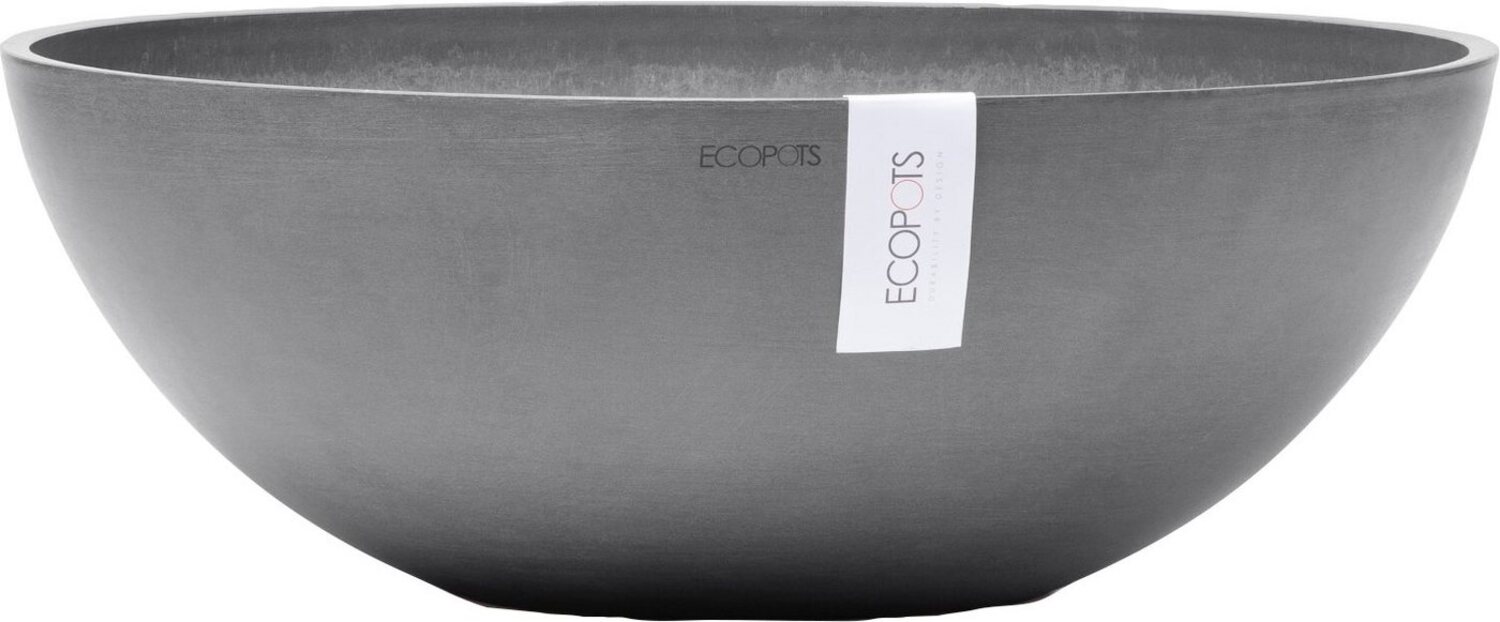 ECOPOTS Blumentopf VIENNA Grey, BxTxH: 50x50x18 cm Bild 1