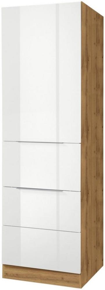 KOCHSTATION Seitenschrank KS-Brindisi 60 cm breit, 200 cm hoch, viel Stauraum Bild 1