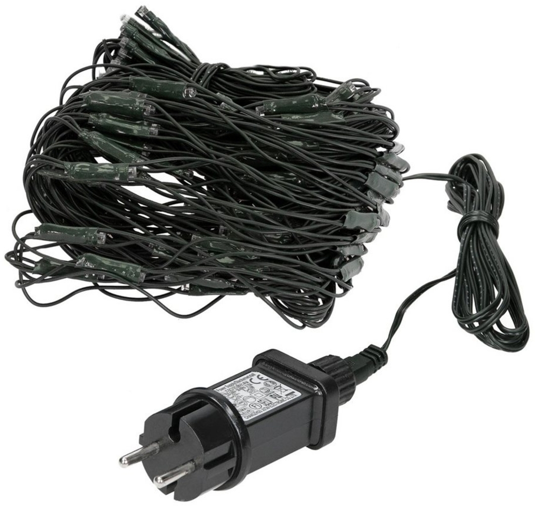 LED-Minilichternetz, 160 warmweiße LEDs, 2x1 m Bild 1