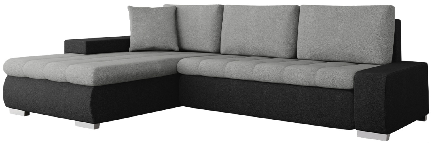 Ecksofa Orkan Mini, Farbe: Velo 637 + Velo 633 Bild 1