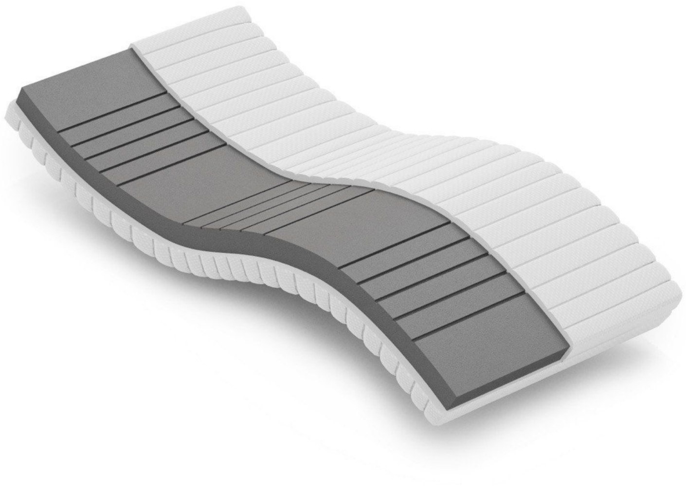 Betten-ABC KSP-Spezial Die Sondermaß-Matratze mit 7 Zonen, ideal für Wohnwagen und Wohnmobile, Größe: 155x160, Härtegrad: H4 Bild 1