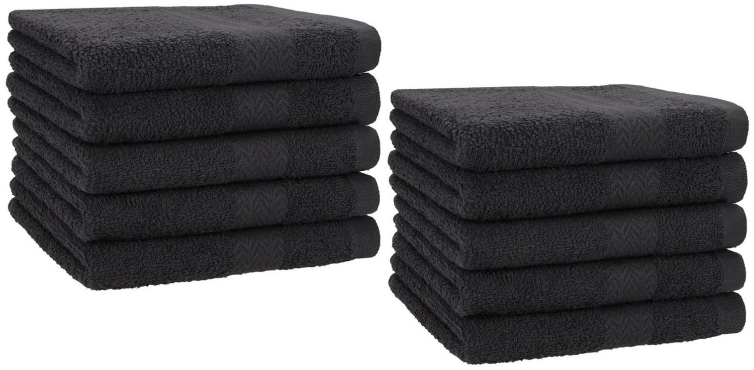 Betz Gästehandtücher 10 tlg. Gästehandtücher-Set PREMIUM 100 % Baumwolle 30x50cm, 100% Baumwolle (10-St) Bild 1