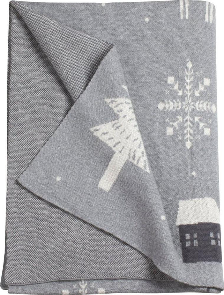 Wohndecke Scandinavian, TOM TAILOR HOME, mit scandinavischem Wintermotiven, Kuscheldecke Bild 1