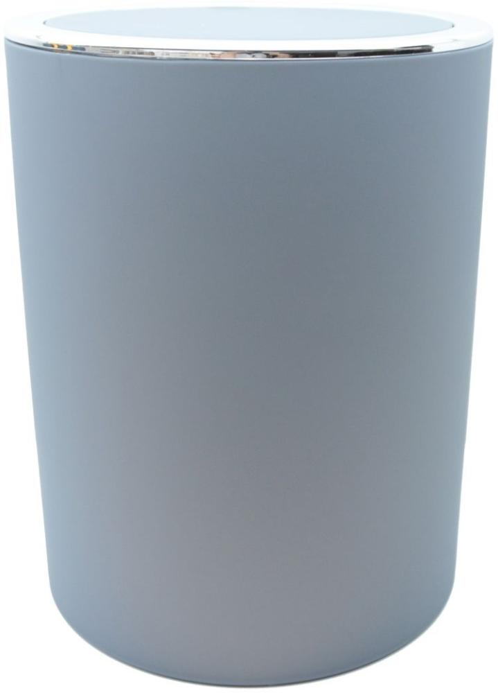 Trendline Kosmetikeimer 5 l anthrazit Mülleimer Abfalleimer Bad Badeimer Bild 1