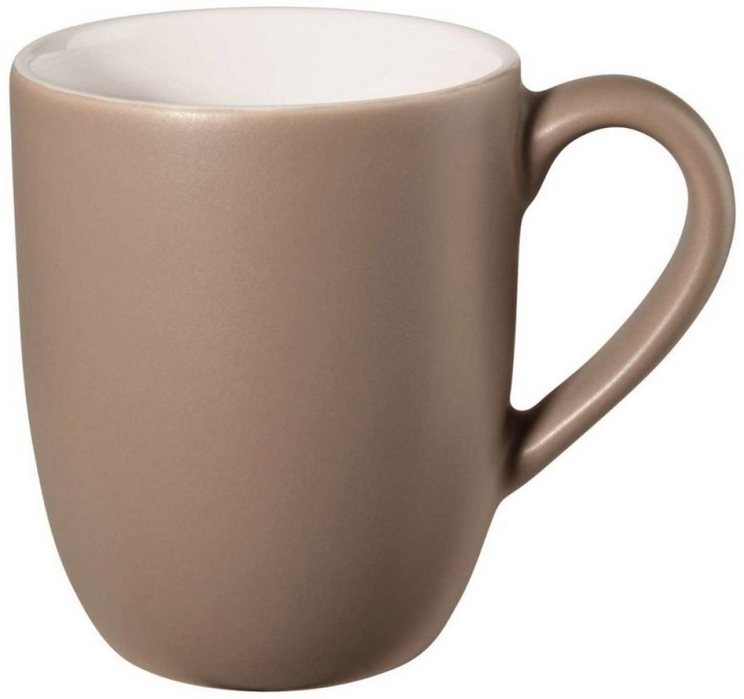 ASA Selection Grande Henkelbecher, Henkel Becher, Kaffeebecher, Tasse, Steingut, Taupe, 500 ml, 4707208 Bild 1