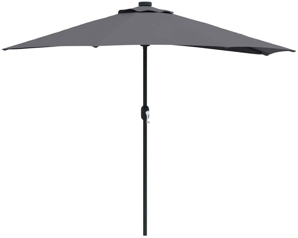 vidaXL Garten-Sonnenschirm Anthrazit 294 x 150 x 224 cm 42003269 Bild 1