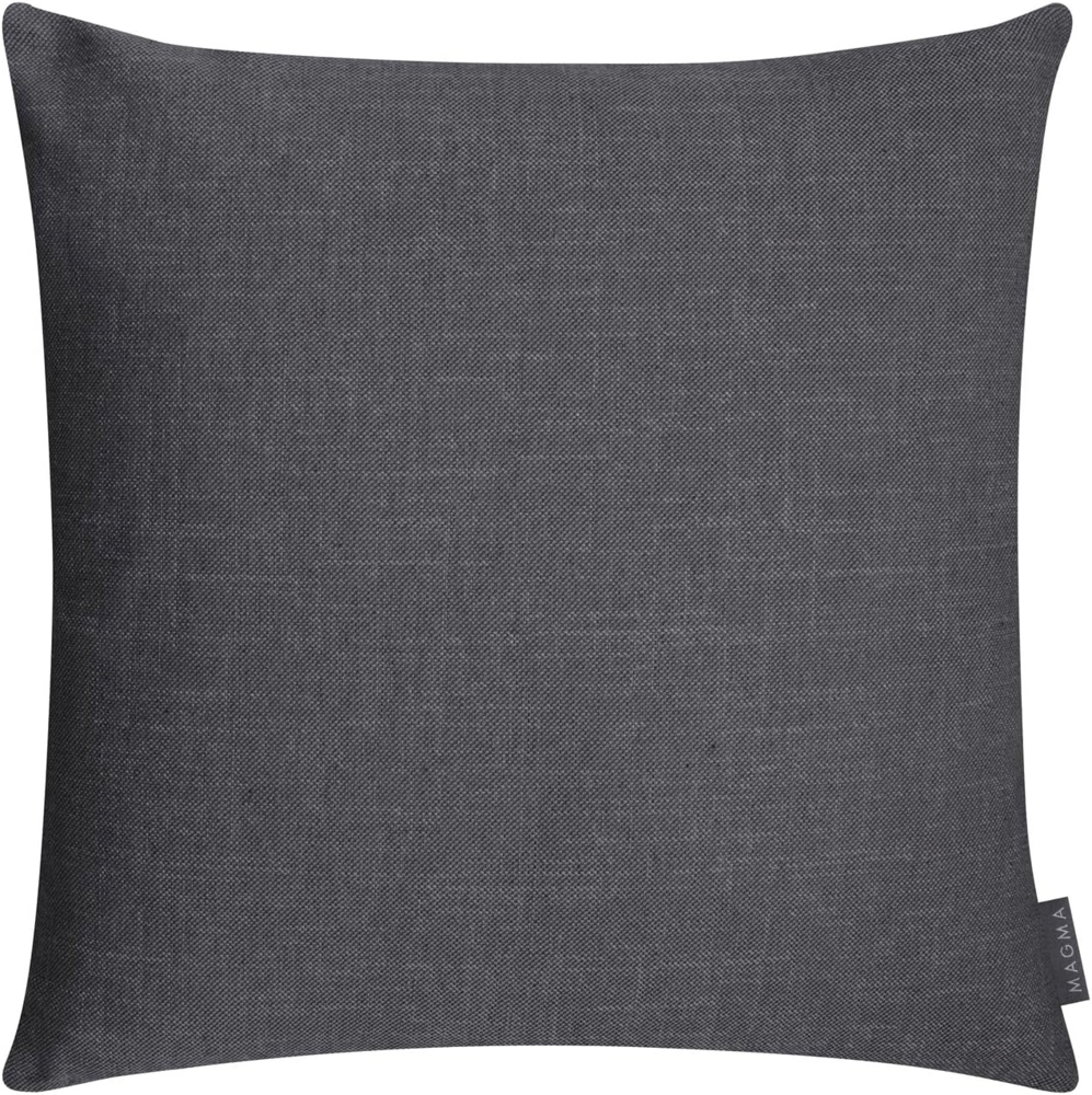 MAGMA Kissenhüllen RIVA - ca. 50 x 50 cm - 2er Set anthrazit Bild 1