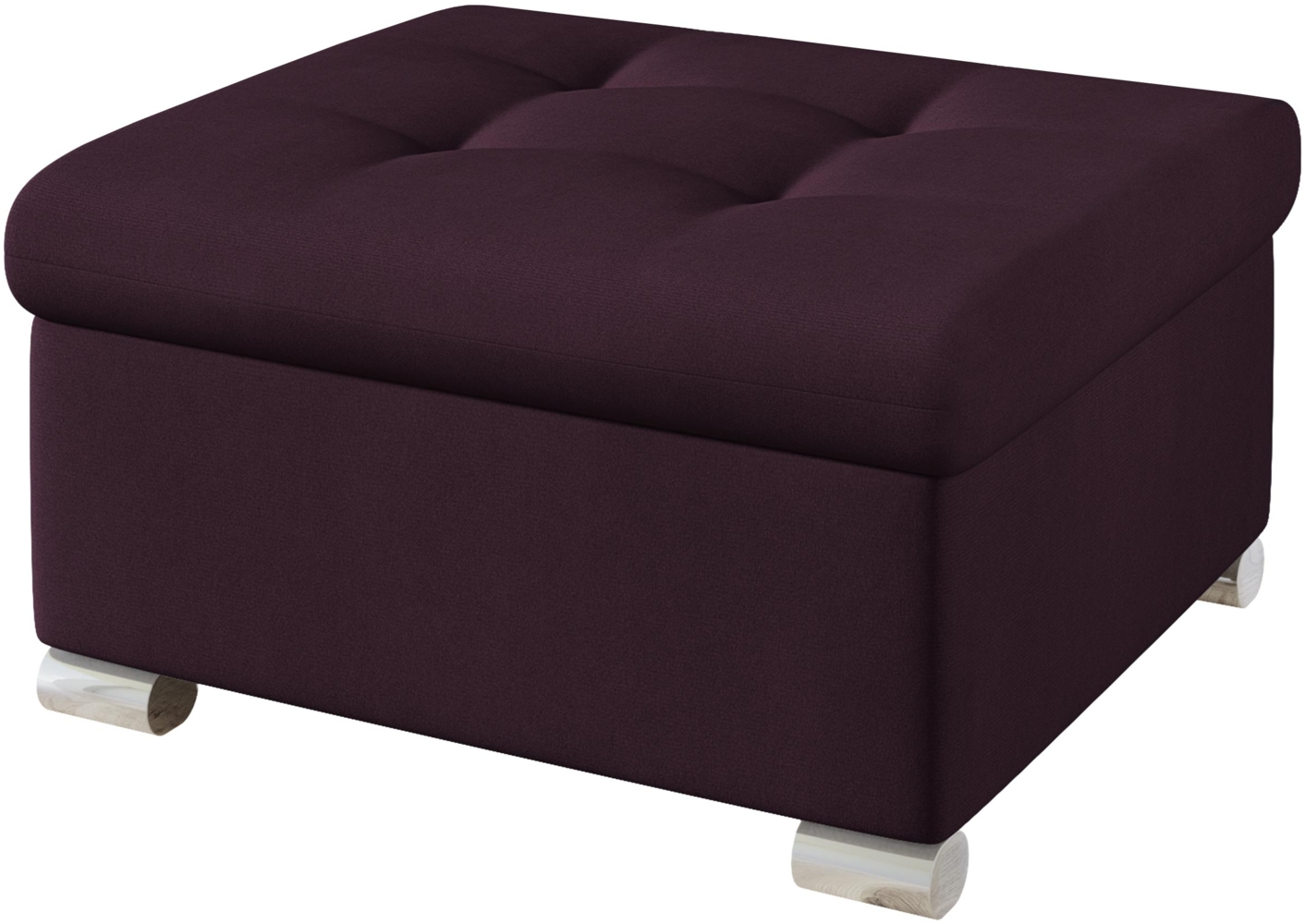 Polsterhocker Niko Klein, Farbe: Uttario Velvet 2963 Bild 1