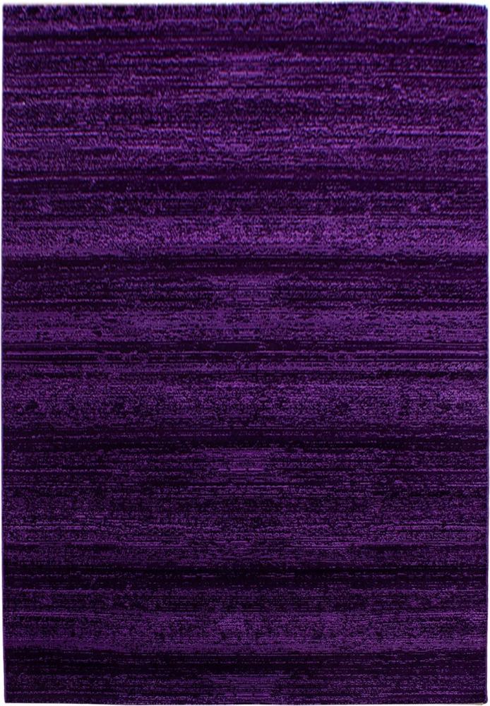 Kurzflor Teppich Pago rechteckig - 160x230 cm - Lila Bild 1