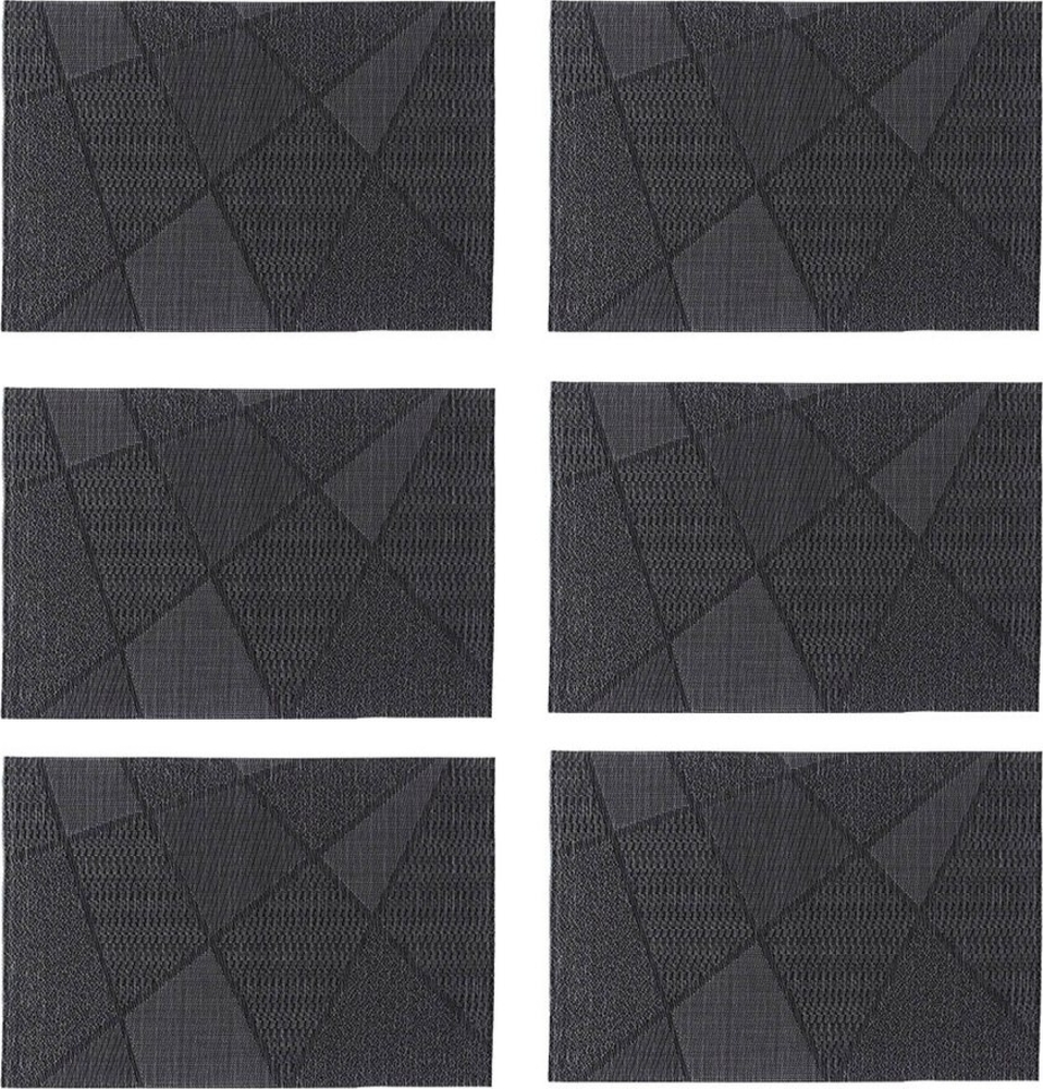 Zeller Present Platzset, (Set), stylisches Muster, 6-teilig, Kunststoff, 30 x 45 cm Bild 1