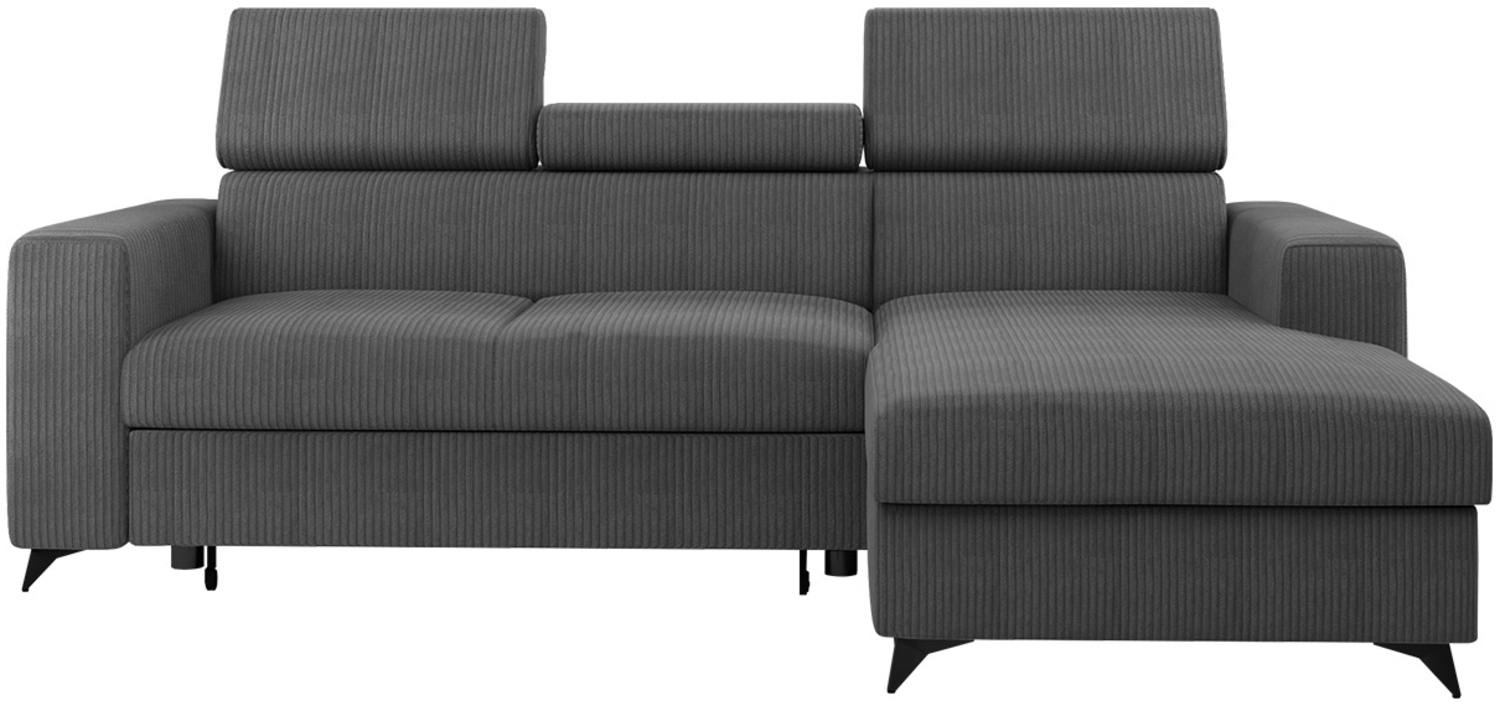 Ecksofa Kiarge Premium Cord (Farbe: Poso 22, Seite: Rechts 2R+LC) Bild 1