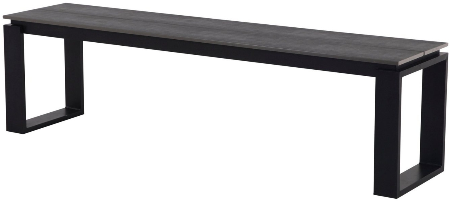 ebuy24 Gartenbank Martin Gartenbank Schwarz und grau. (1-St) Bild 1
