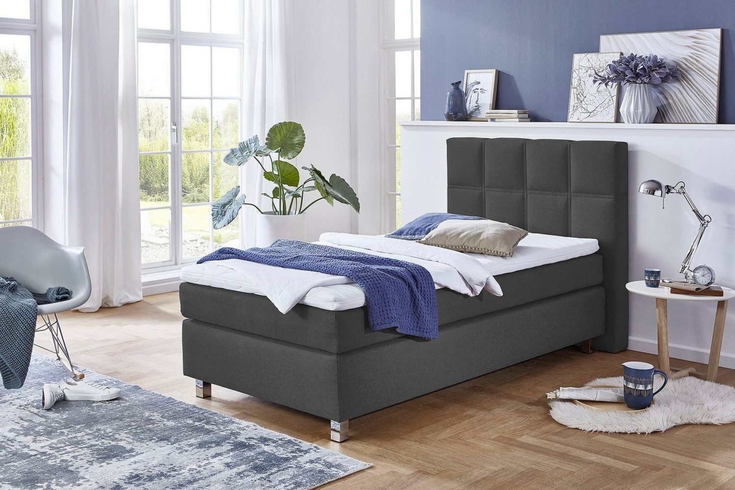 Westfalia Schlafkomfort Boxspringbett, mit Topper Bild 1