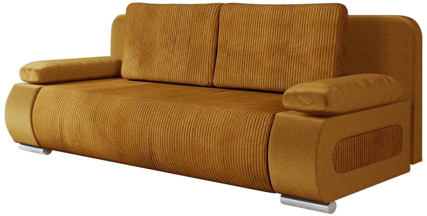 Schlafsofa Emma Cord (Farbe: Poso 01 + Kronos 01) Bild 1